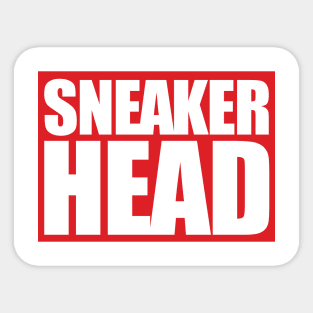 Sneakerhead Box Red 2 Sticker